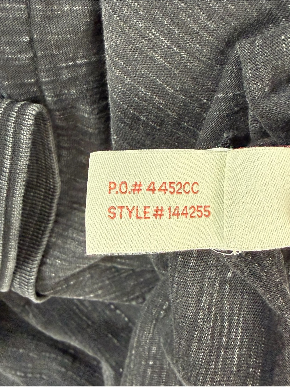 Carbon 2 Cobalt Men’s Long Sleeve Shirt Large Black 100% Cotton Button Up Faded - Picture 5 of 9